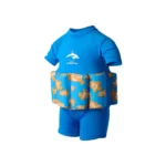KONFIDENCE FLOATSUIT LYCRA BUOYANT AID TO SWIMMING BLUE CYAN CLOWNFISH 1-2 YEARS – Image 2