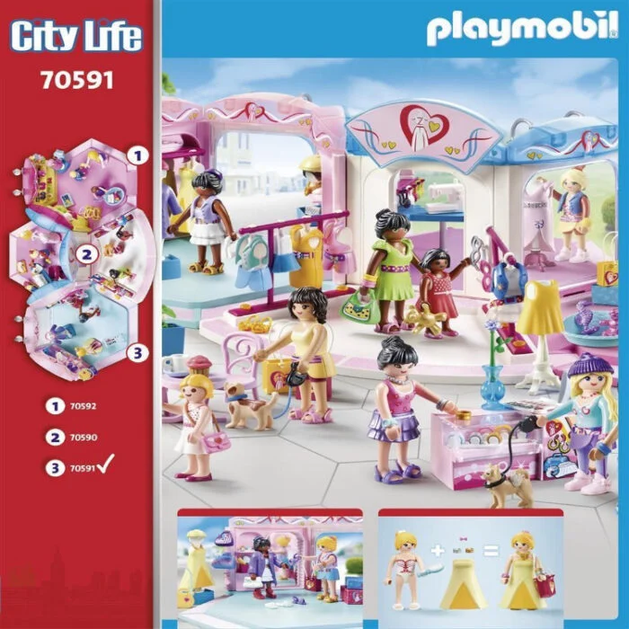 Playmobil city life fashion store – Image 2
