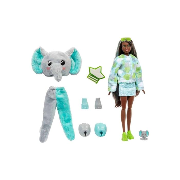 Barbie Cutie Reveal - Poupée éléphant de la série Jungle – Image 2