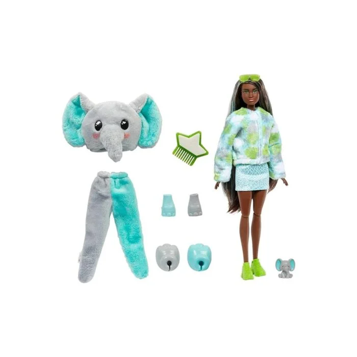 Barbie Cutie Reveal - Poupée éléphant de la série Jungle – Image 2