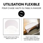 Highchair tray mat speckle beige – Image 8