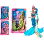POUPEE BARBIE SIRENE AVEC HIPPOCAME