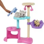 Poupée Barbie et ses chats – Image 2