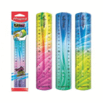 Règle Twist'n Flex decoré 20cm en blister