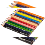 Boîte de 12 Crayons Star mini Color'peps 11cm – Image 2