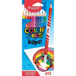 Boîte de 12 Crayons color'peps Oops! effaçable