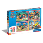 PAW PATROL-PUZZLE SUPERCOLOR 4 EN 1