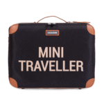 Mini Traveller Valise Enfant - Noir Or