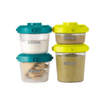 Lot de 6 portions clip 1er âge 2*60ML/4*120ML BLEU VERT – Image 2