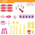 Table en argile colorée multifonction cinq en un-666-6 – Image 3