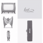 Lit de Voyage Sleep N Play SQ Nordic Gris – Image 2