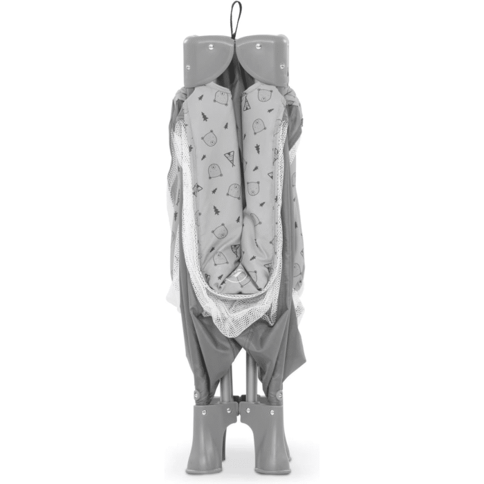 Lit de Voyage Sleep N Play SQ Nordic Gris – Image 3