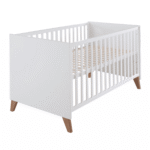 Lit combi Blanc 70 x 140 cm triple réglable