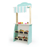 Bio Market en bois 2 en 1 49 x 24 x 114 cm – Image 3