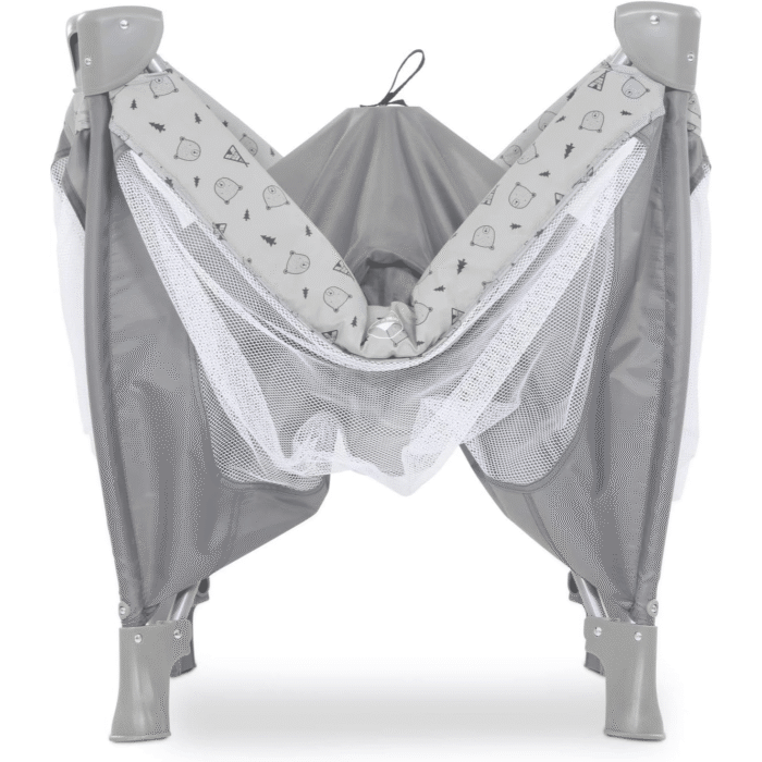 Lit de Voyage Sleep N Play SQ Nordic Gris – Image 6