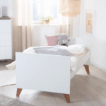 Lit combi Blanc 70 x 140 cm triple réglable – Image 3