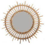 Miroir en rotin Aura 90cm