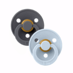 BIBS Tetine Nordic Iron/Baby Blue 6-18mois – Image 2