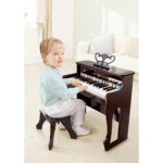 Piano Noir Deluxe en bois- 60cm x 50cm x 52cm – Image 2
