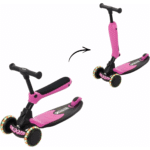 Trottinette évolutive Skootie Neon Pink – Image 3