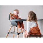 Evolu 2 chaise Haute Reglable en Hauteur Noir – Image 2