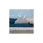 Matelas de sol Saint Barth  gold stella night blu – Image 5