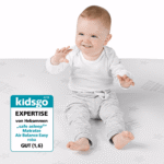 Matelas pour bébé Blanc 60x120x9cm – Image 6