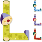 LETTRE CLOWN L