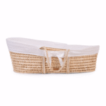 Habillage Panier Moise Jersey Ecru 85x 45.cm