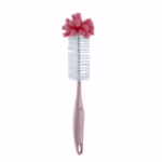 BABYJEM SPONGE BOTTLE CLEANING BRUSH PINK
