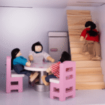 Accessoire Maison de poupée Cuisine en bois – Image 2