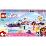 LEGO Gabby 10786 Le Bateau et le Spa de Gabby et Mermaid Cat