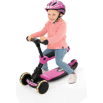 Trottinette évolutive Skootie Neon Pink – Image 4