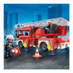 Playmobil Camion de pompier avec échelle 89pcs – Image 3