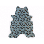 Tapis d'enfant Leopard 145x160cm Bleu
