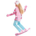 Poupée barbie snowboardeuse – Image 2