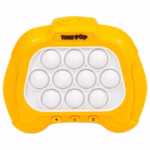 Time pop light up push popper game orange