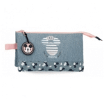 Trousse Triple Mickey Denim