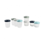 Beaba, Set 2eme Âge 8 Portions Clip De Conservation - 4x150ml + 4x250ml