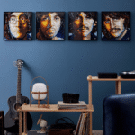 Lego Arts- Les Beatles Toile de Décoration Murale – Image 2