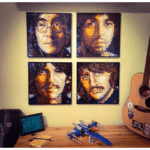 Lego Arts- Les Beatles Toile de Décoration Murale – Image 3