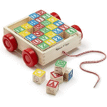 Melissa & Doug -Classic ABC Block Cart