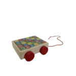 Melissa & Doug -Classic ABC Block Cart – Image 3