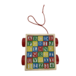 Melissa & Doug -Classic ABC Block Cart – Image 2
