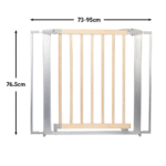 Clippasafe Swing Shut barrière de porte  - 73cm – Image 4