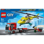 Lego City  Le Transport De L'hÉlicoptÈre De Secour