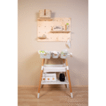 Evolux Table a Langer Naturel Blanc – Image 4