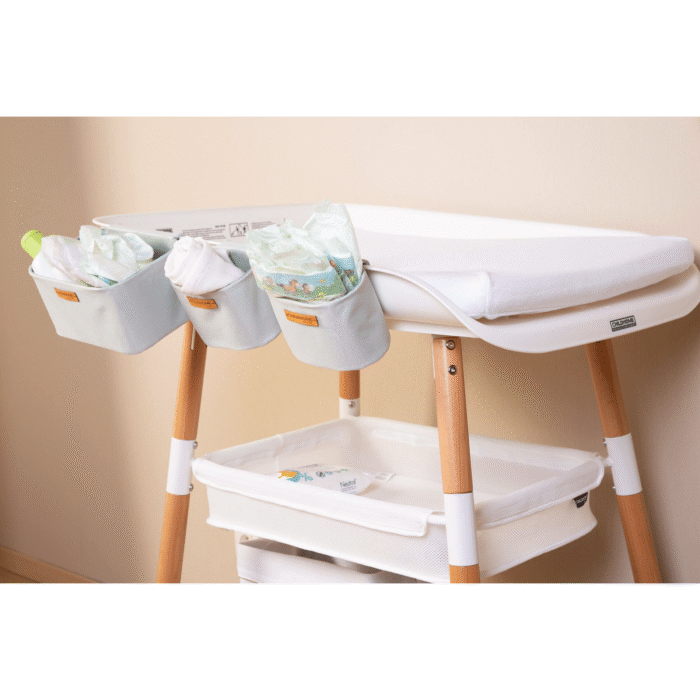 Evolux Table a Langer Naturel Blanc – Image 3