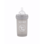Biberon Twistshake anti-Colic 260 ml Pastel Grey – Image 2
