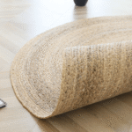 Tapis Jute Rounded Rug 90cm – Image 4